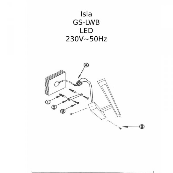 KINKIET CZARNY NAD LUSTRO DO ŁAZIENKI 41CM HERMETYCZNY ZMIENNA BARWA ŚWIATŁA LIGHT PRESTIGE ISLA IP44 GS-LWB-12W BK CCT