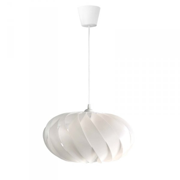 LAMPA WISZĄCA DEKORACYJNA BIAŁA LIGHT PRESTIGE JET LP-023/1P WH