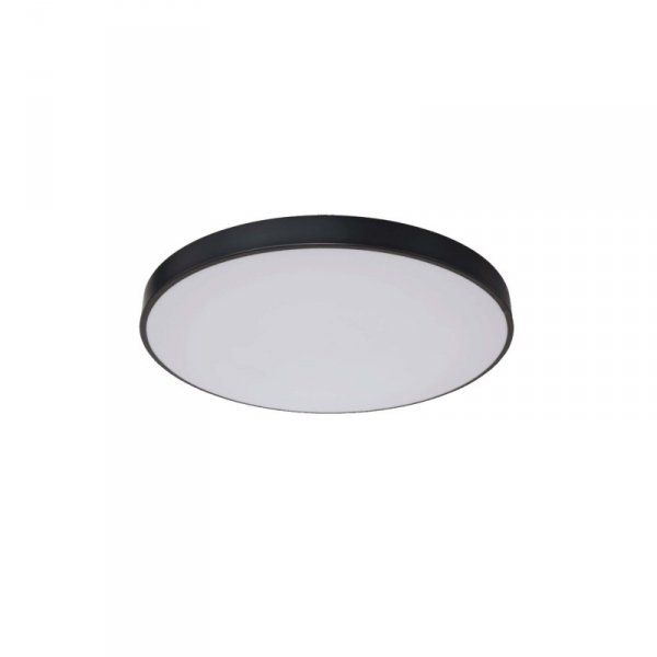 PLAFON CZARNY OKRĄGŁY 60CM DUŻY BARWA CIEPŁA 3000K  45W LIGHT PRESTIGE RAPIDO LP-433/1C 3L BK