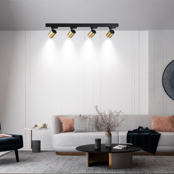 REFLEKTOR ZŁOTY DO SZYNOPRZEWODU LIGHT PRESTIGE SNOW  LP-731/1R GD