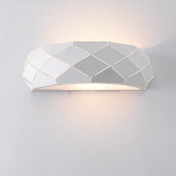 KINKIET BIAŁY DEKORACYJNY DO POKOJU SALONU SYPIALNI LIGHT PRESTIGE REUS LP-8069/1W WHKINKIET BIAŁY DEKORACYJNY DO POKOJU SALONU SYPIALNI LIGHT PRESTIGE REUS LP-8069/1W WH