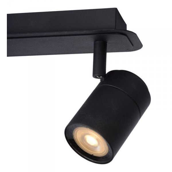 LAMPA SUFITOWA SPOT REFLEKTOR DO ŁAZIENKI CZARNY LUCIDE LENNERT 26958/10/30