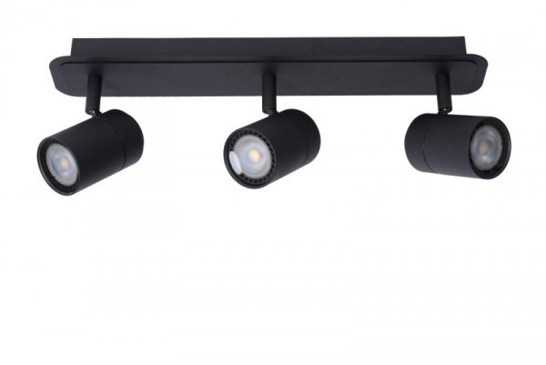 LAMPA SUFITOWA SPOT REFLEKTOR DO ŁAZIENKI CZARNY LUCIDE LENNERT 26958/15/30