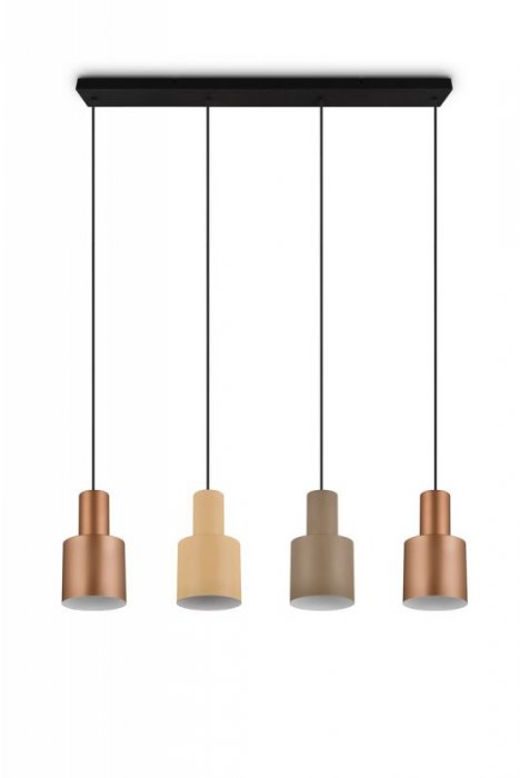 LAMPA WISZĄCA NAD STÓŁ WYSPĘ DO KUCHNI JADALNI W ODCIENIACH BRĄZU AGUDO 319400417 TRIO