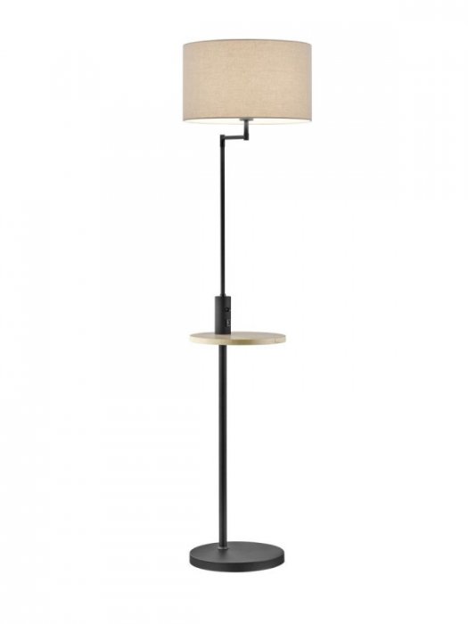 LAMPA PODŁOGOWA KLASYCZNA Z PÓŁKĄ CLAAS 400400132 TRIO
