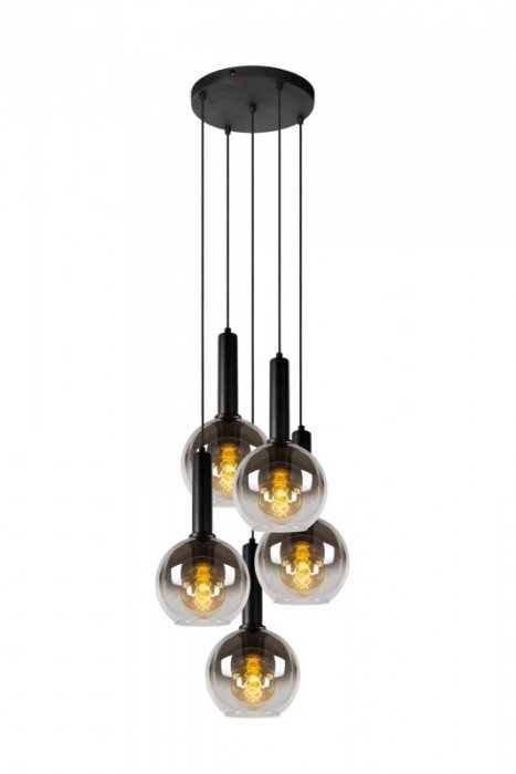 LAMPA WISZĄCA NOWOCZESNA SZKLANE KULE DO SALONU JADALNI LUCIDE MARIUS 45402/15/30