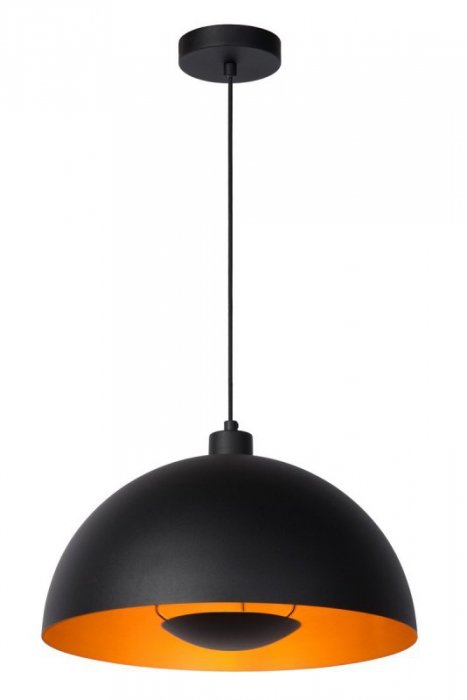 LAMPA WISZĄCA KOPUŁA METALOWA LUCIDE DO KUCHNI JADALNI NAD STÓŁ SIEMON 45496/01/30