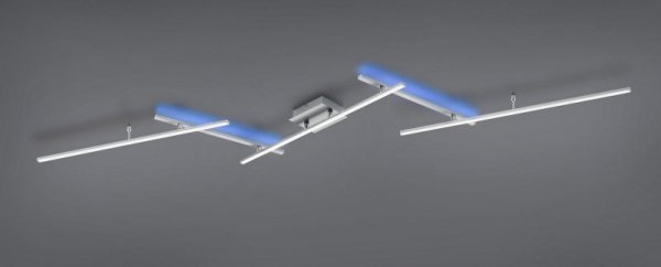 	LAMPA SUFITOWA LED NOWOCZESNA ROZŁOŻYSTA REGULOWANA DO DŁUGIEGO POKOJU SALONU ARVIN 628410507 TRIO