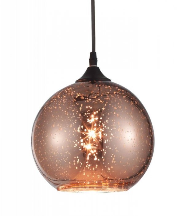 LAMPA WISZĄCA SZKLANA MIEDZIANE KLOSZE LUCES EXCLUSIVAS CEPEDA LE41961