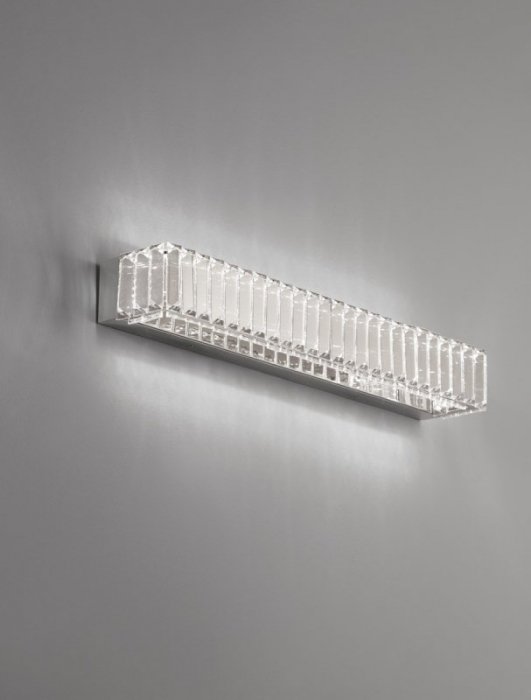  LAMPA W STYLU GLAMOUR CHROM NOWOCZESNA SZKLANA DO SALONU JADALNI SYPIALNI LUCES EXCLUSIVAS BAUTA LE42920