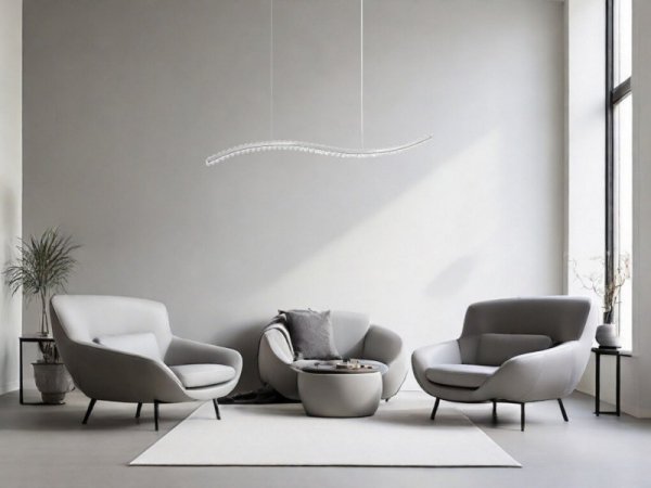  LAMPA W STYLU GLAMOUR CHROM NOWOCZESNA SZKLANA DO SALONU JADALNI SYPIALNI LUCES EXCLUSIVAS BAUTA LE42921