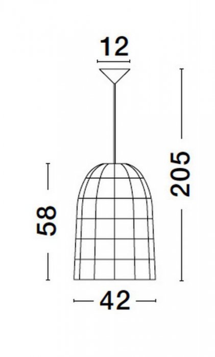 LAMPA WISZĄCA NATURAL EKO RATTANOWA DO SALONU JADALNI KUCHNI W STYLU BOHO  LUCES EXCLUSIVAS PARANA LE42952