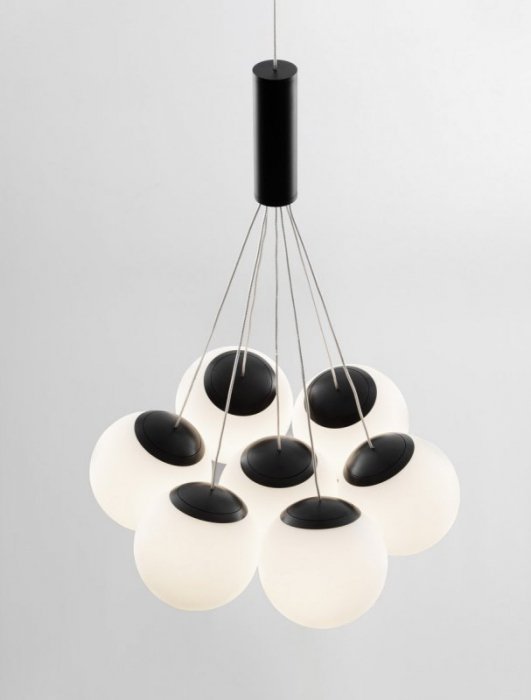 LAMPA NOWOCZESNA KULA BIAŁA SZKLANA LUCES EXCLUSIVAS ABALA LE43309