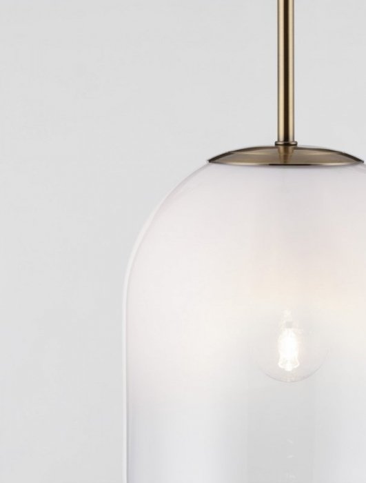 LAMPA WISZĄCA MOSIĄDZ ZŁOTA SZKLANA DO SALONU SYPIALNI KUCHNI JADALNI NAD STÓŁ LUCES EXCLUSIVAS ACUYO LE43356