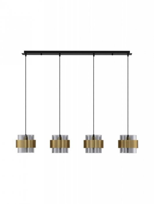 LAMPA WISZĄCA SZKLANA DEKORACYJNA DYMIONE SZKŁO KLOSZ NAD STÓŁ DO KUCHNI JADALNI LUCES EXCLUSIVAS VIEJA LE43672