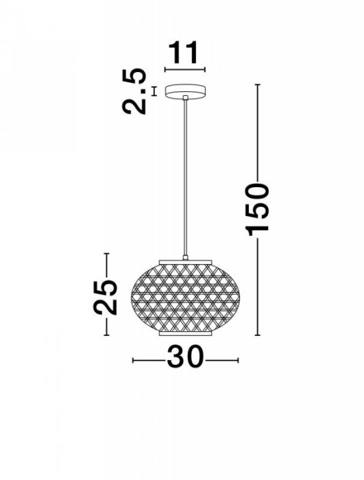 LUCES EXCLUSIVAS LAMPA REQUENA LE44861