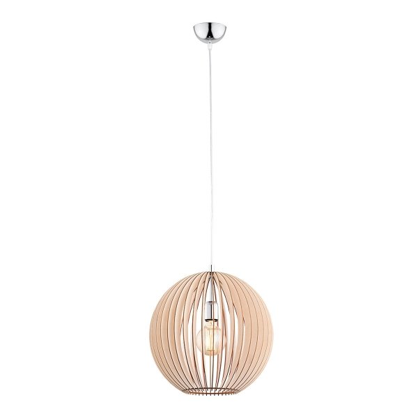 LAMPA WISZĄCA DREWNIANA SKLEJKA W STYLU SKANDYNAWSKIM ARGON ARGON PORTORYKO 3672