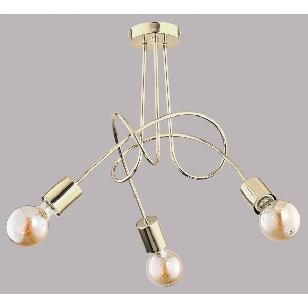 ALFA SOSNOWSCY TANGO 28313 LAMPA WISZĄCA NOWOCZESNA ZŁOTA