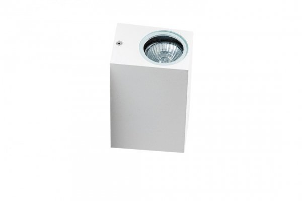 AZZARDO RIMINI SQUARE 2 IP54 AZ4314 LAMPA ŚCIENNA ZEWNĘTRZNA BIAŁA PODWÓJNA