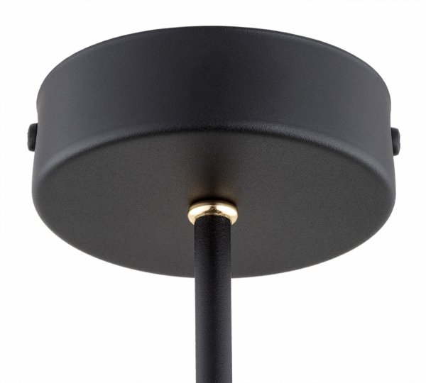 ŻYRANDOL LAMPA WISZĄCA CZARNO ZŁOTA NOWOCZESNA REGULOWANE KLOSZE DO SALONU SYPIALNI KUCHNI ARGON CHARLOTTE 6149