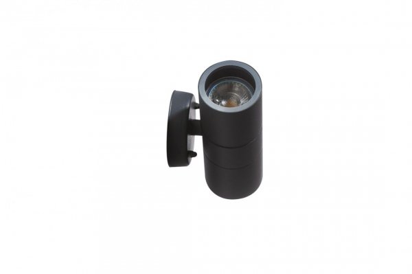 AZZARDO ULF 2 WALL AZ4474 LAMPA NA ELEWACJĘ CYLINDER SZARA
