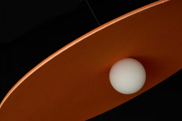 AZZARDO AZ5906 FREYA ORANGE LAMPA WISZĄCA FILCOWA POMARAŃCZOWA KLOSZ Z FILCU