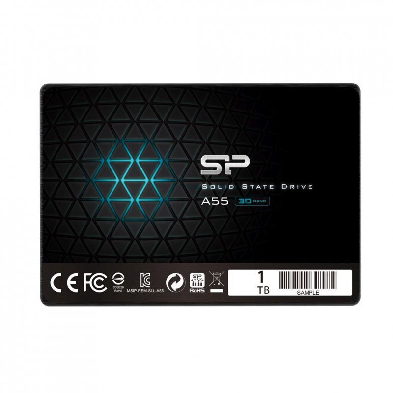 Dysk SSD Silicon Power A55 1TB 2.5&quot; SATA3 (500/450) 3D NAND, 7mm