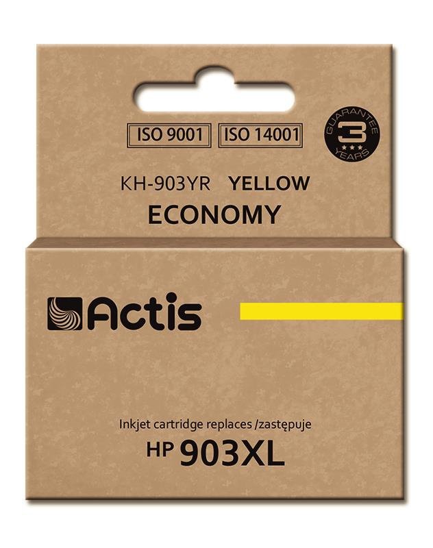 Tusz ACTIS KH-903YR (zamiennik HP 903XL T6M11AE; Premium; 12 ml; żółty)