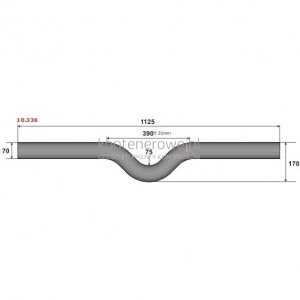 10.336 Lifting bar/ hook d=70 R=75 L=1125