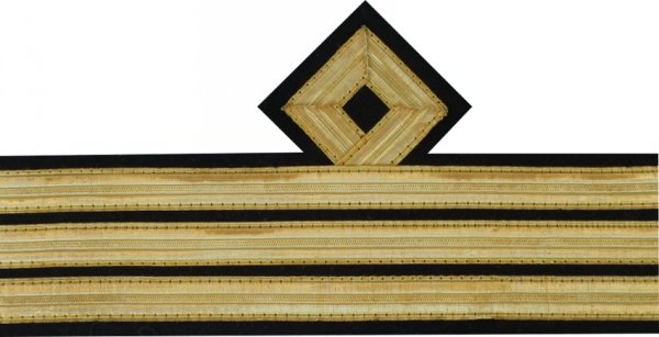 dystynkcja 3 paski i romb