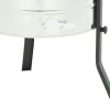 3-frame diagonal manual honey extractor, diameter 500mm, universal basket - BASIC LINE