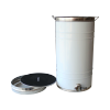 Settler 70L with sieve and handles (stainless)
