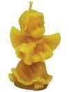 Forma silikonowa - Aniołek z lirą, stojący – wys. 4,5cm