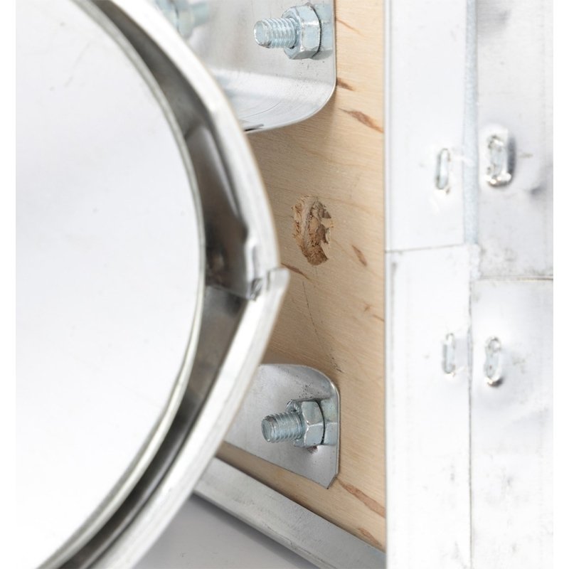 Podkurzacz nierdzewny z chłodnicą mały BeeTools – wys. 28 cm