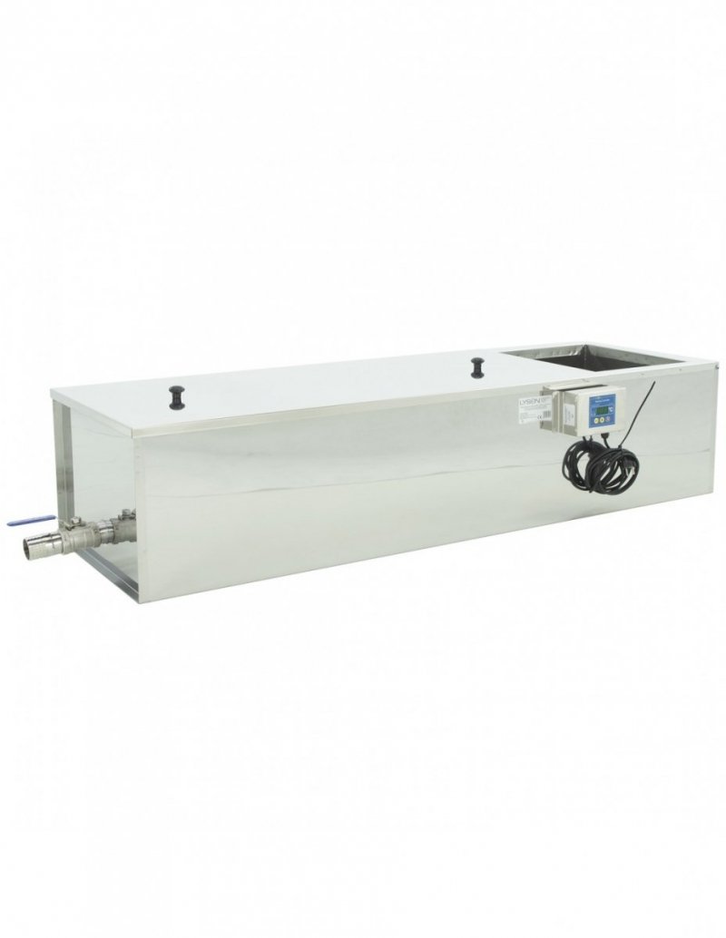 Stainless steel honey sump 1500 mm, heated