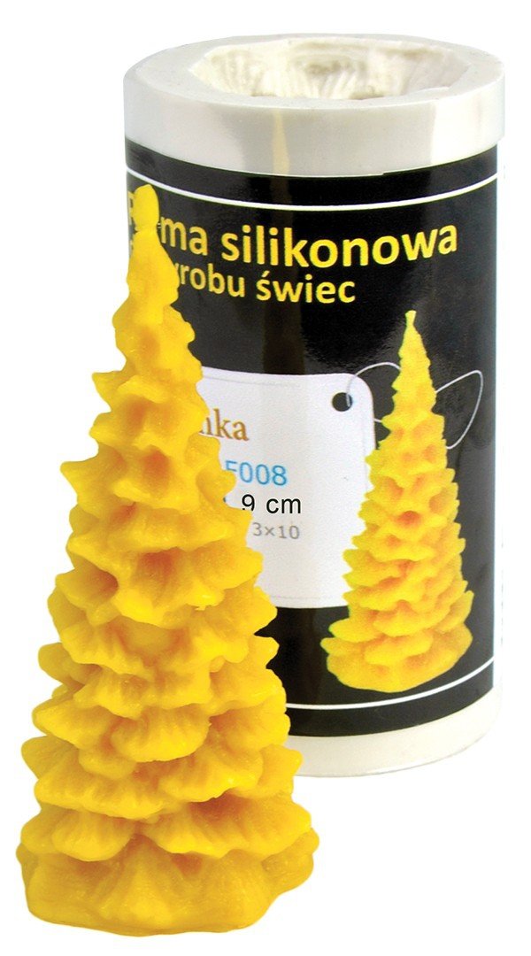 Silicone mould - christmas tree - height 9 cm