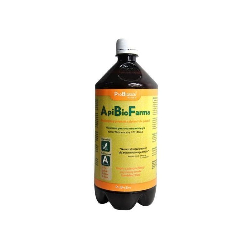 ApiBioFarma – preparat z ziołami dla pszczół – 1000ml | Sklep Pszczelarski | Apitec