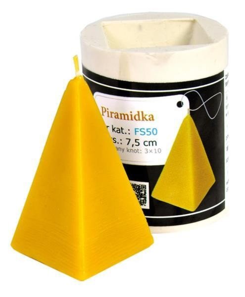 Silicone mold -  pyramid - height 7.5 cm