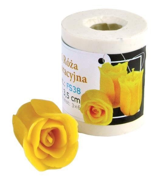 Silicone mold - mini decorative rose - 3.5 cm high