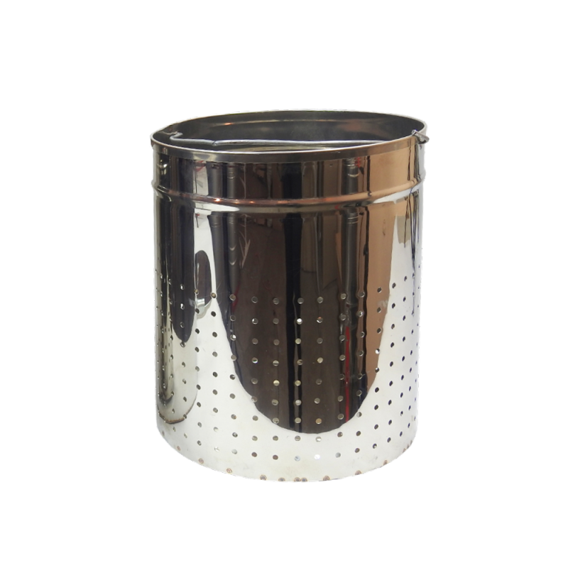 Perforated basket for steam melter (stainless) - 17L