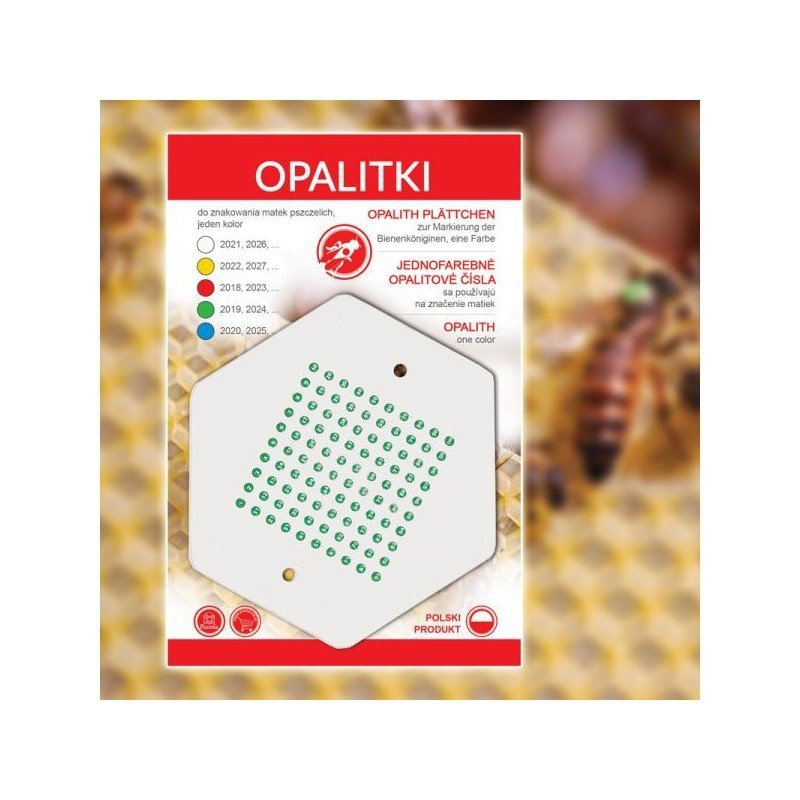 Opalitki polskie - zielona