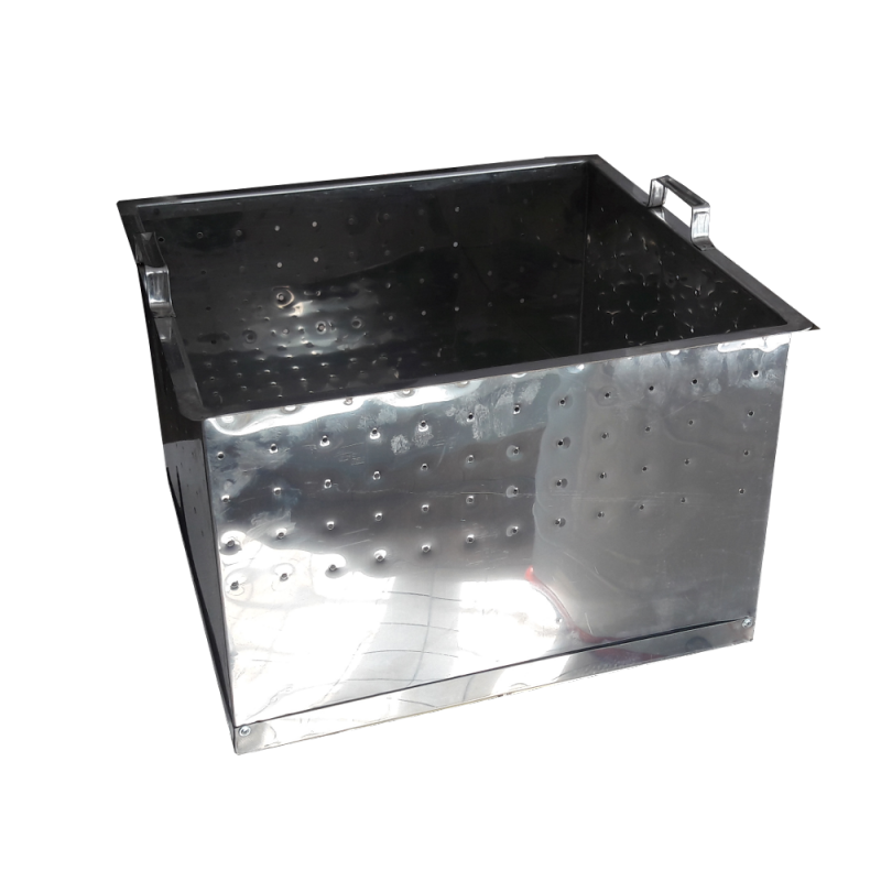 Perforated basket for ABB table (stainless steel)