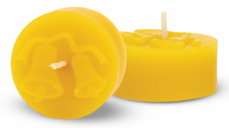 Silicone mold - tealight - Christmas bells
