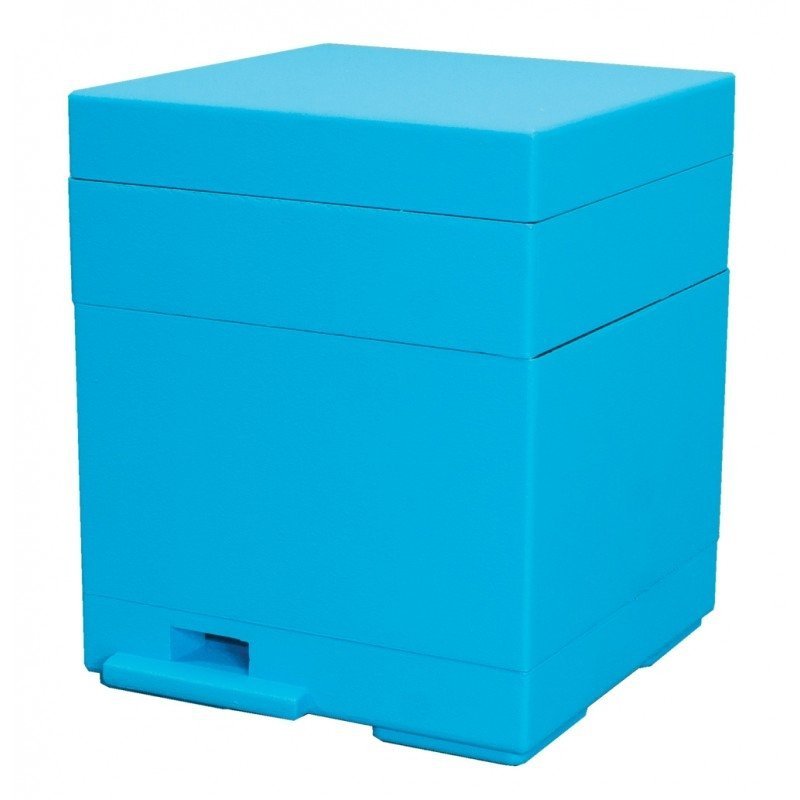 Mini 6-frame nucleus hive (new bottom (W1118), body, partition, feeder, roof, 6 frames), painted