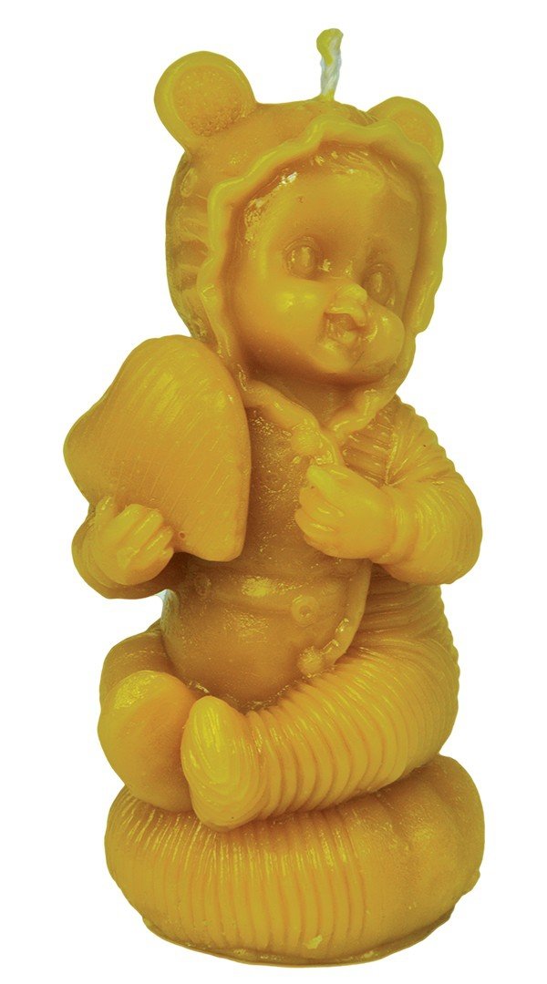Silicone mould - child with a heart - height 11 cm
