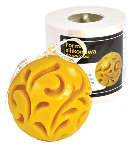 Silicone mould ball - height 8.5 cm
