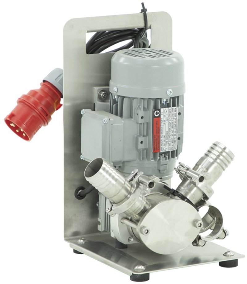 Honey pump (suction and force pump) 0.37 KW, 400V (without inverter) – compact version