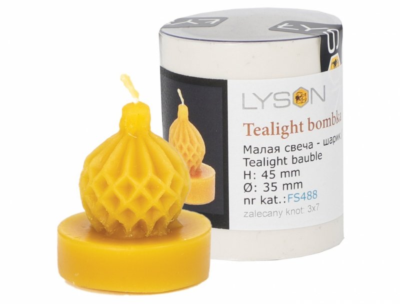 Forma silikonowa - Tealight Bombka