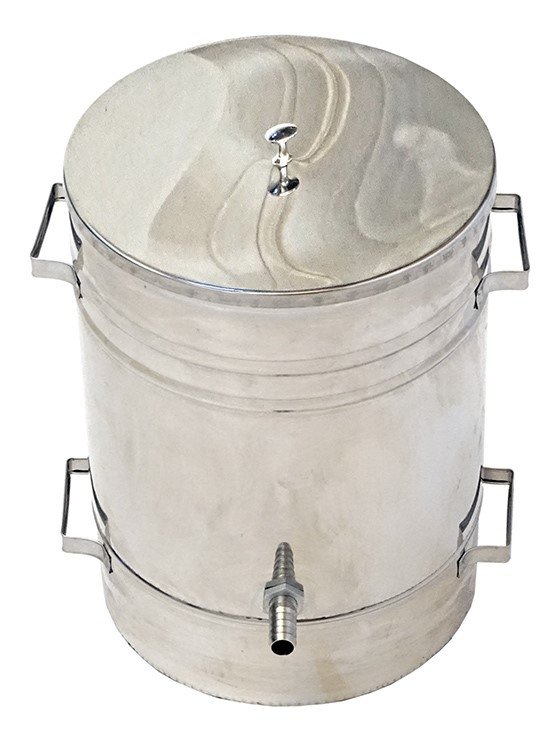 Topiarka parowa do wosku 12L (nierdzewna) 