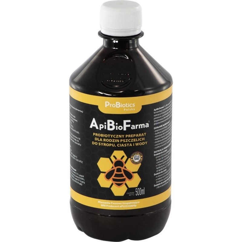 ApiBioFarma – preparat z ziołami dla pszczół – 500ml